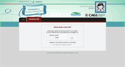 Desktop Screenshot of cursos.caedufjf.net